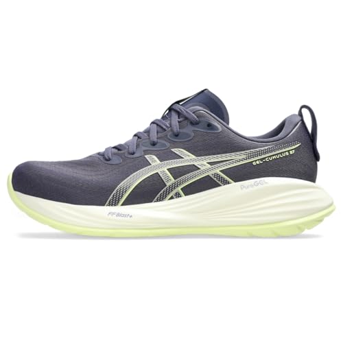ASICS Men's Gel-Cumulus 27 Running Shoes, 10.5, Indigo Fog/Lucid Yellow