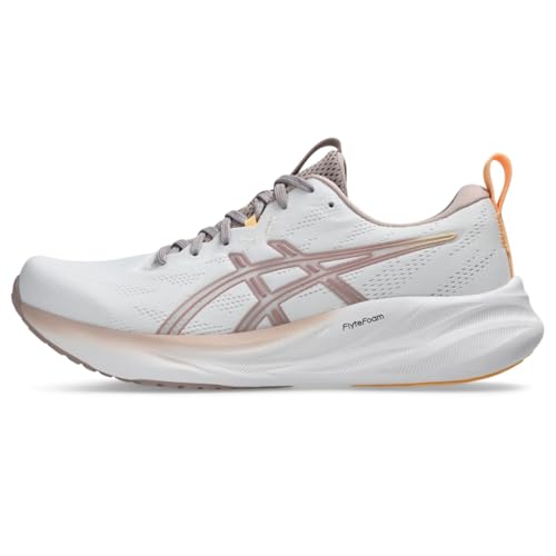 ASICS Women's Gel-Pulse 16 Running Shoes, 9, White/Fawn