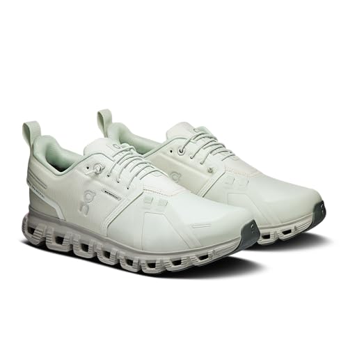 On Womens Cloud 6 Waterproof Iceberg/Tin 6 Medium