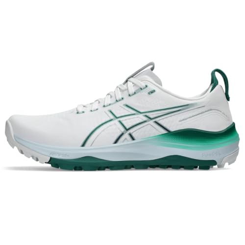 ASICS Men's Gel-Kayano ACE 3 Golf Shoes, 11, White/Jasper Green
