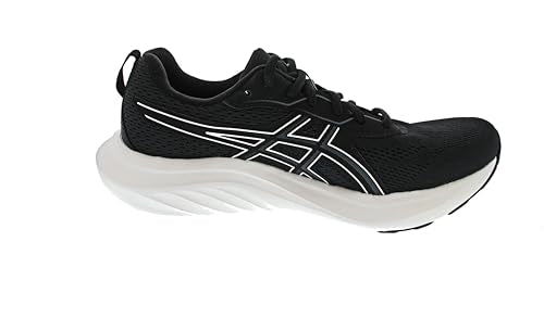 ASICS GEL-CONTEND 9, Men's Performance Running Shoes, Black White, 10.5 US