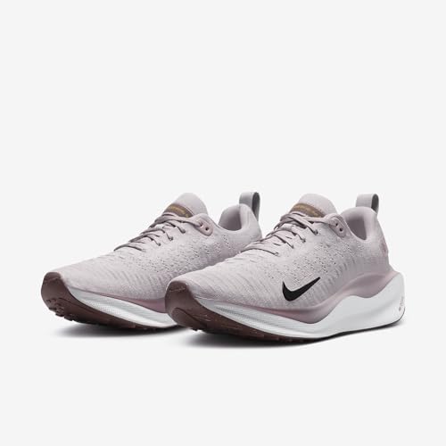 Nike InfinityRN 4 Women's Road Running Shoes (DR2670-010, Platinum Violet/Smokey Mauve/Saturn Gold/Black) Size 11.5
