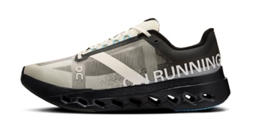 On Men's Cloudsurfer Next Lumos Sneakers, Black/Dew, 11.5 Medium US