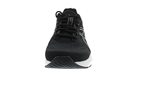 ASICS GEL-CONTEND 9, Men's Performance Running Shoes, Black White, 10.5 US