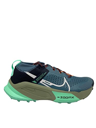 Nike Men's ZoomX Zegama Trail Running Shoe, Mineral Slate/Light Bone-Black, 14 M US - product image