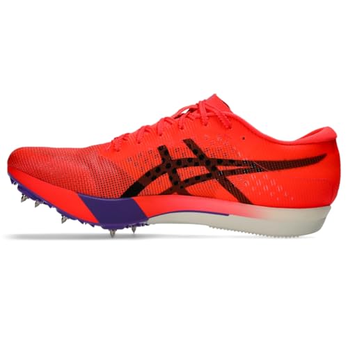 ASICS Unisex METASPEED LD LE 2 Track & Field Shoes, 12M / 13.5W, Flash RED/Black