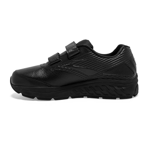 Brooks Men's Addiction Walker V-Strap 2 Walking Shoe - Black/Black - 10 Medium