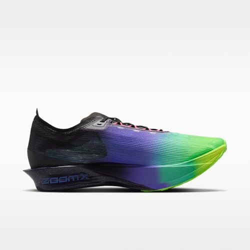 Nike Streakfly 2 Glam Road Racing Shoes (Dark Obsidian/Electric Green/Purple Dynasty/Black) Size 14