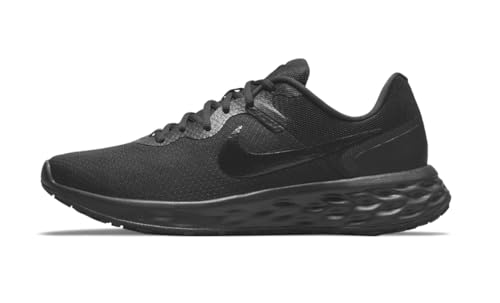 Nike Revolution 6 Black/Black-DK Smoke Grey 10.5