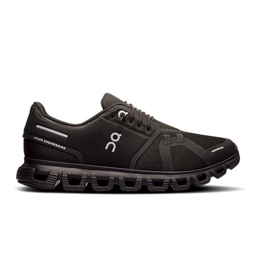 On Womens, Cloud 6 Black/Black 6 Medium