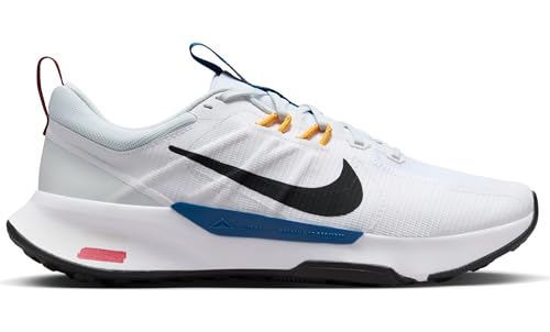 Nike Juniper Trail 2 NN Mens Running Trainers DM0822 Sneakers Shoes (UK 6 US 7 EU 40, White Black Pure Platinum 104)