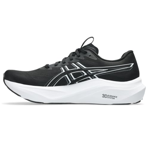 ASICS Men's GT-2000 14 Running Shoes, 9.5, Black/White