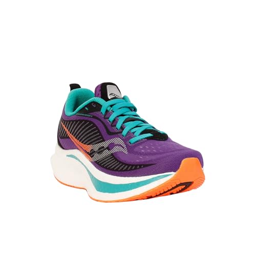 Saucony Women's Endorphin Speed 2 Sneaker, Concord/Jade, 5