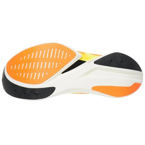 Saucony Unisex Endorphin Elite 2 Sneaker, White/Peel, 11