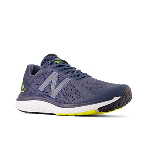 New Balance mens 680 V7 Running Shoe 10 X-Wide Navy/Yellow