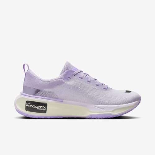 Nike Invincible 3 Women's Road Running Shoes (DR2660-500, Barely Grape/Lilac Bloom/Sail/Black) Size 5.5