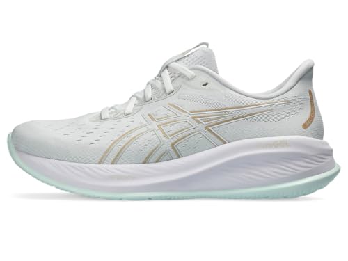 ASICS Women's Gel-Cumulus 26 Running Shoe, 10, White/Pale Mint