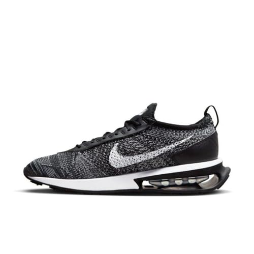 Air Max Flyknit Racer in Black White by Nike