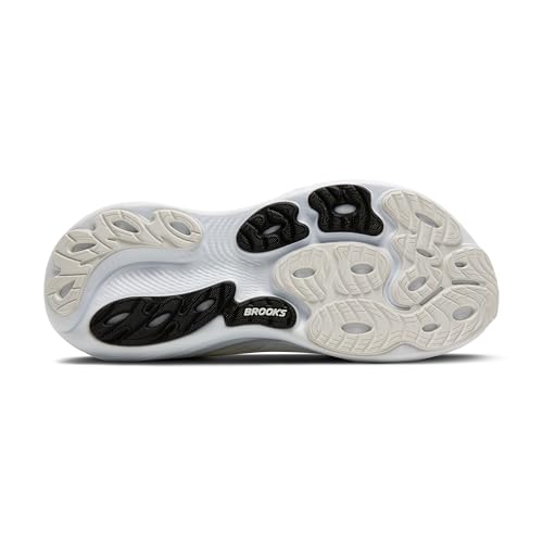 Brooks Women’s Adrenaline GTS 25 Supportive Running & Walking Shoe - White/White/Silver - 9 Medium