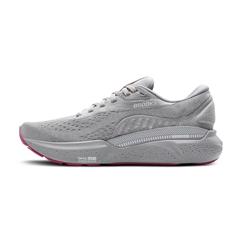 Brooks Women’s Adrenaline GTS 24 Supportive Running Shoe - Alloy/White/Zephyr - 9.5 Medium
