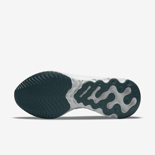Nike React Phantom Run Flyknit 2 Women's Road Running Shoes (DO6698-001, Platinum Tint/Dark Teal Green/Jade Smoke/Light Silver) Size 11.5