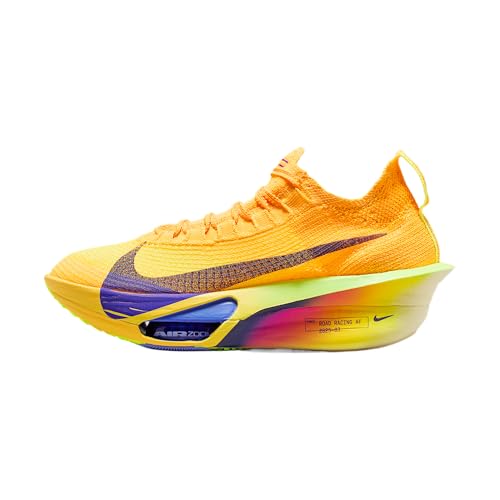 Nike Alphafly 3 Women's Road Racing Shoes (Laser Orange/Citron Pulse/Volt Ice/Indigo Burst) Size 8.5