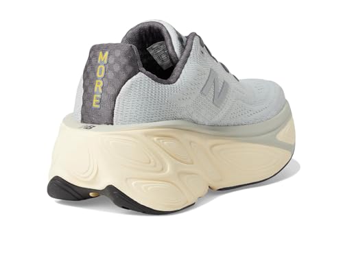 New Balance Men's Fresh Foam X More V5 Running Shoe, Brighton Grey/Calcium/Cyber Jade, 9 XW