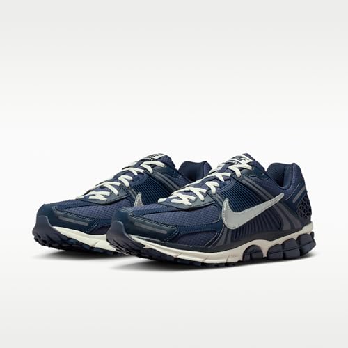 Nike Zoom Vomero 5 SE Men's Shoes (Blue Void/Midnight Navy/Light Orewood Brown/Metallic Silver) Size 9.5