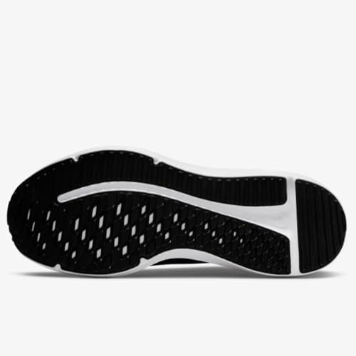 NIKE Downshifter 12 Mens Road Running Shoes (Extra Wide) DM0919-001 (Black/White-DK Smoke Grey-PU), Size 10