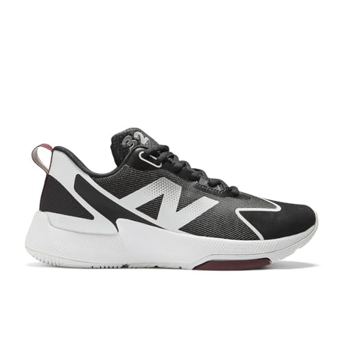 New Balance Women's FuelCell Romero Duo V2 Trainer Softball Shoe, Black/White, 9 M