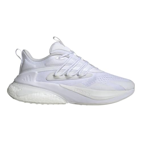 Adidas Men's Alphaboost V2, White/Crystal White/Grey, 9.5