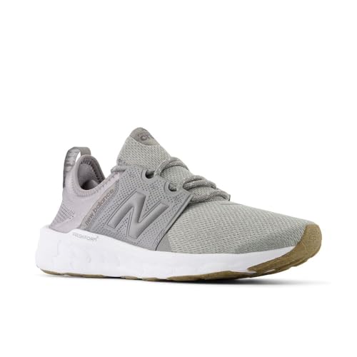 New Balance Men's Fresh Foam X Cruz V3 Running Shoe, Shadow Grey/Raincloud/White, 10.5 M
