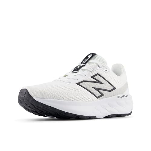 Women's New Balance Fresh Foam 520 v9 Running Shoes in NB White/Black/Silver Metallic product image