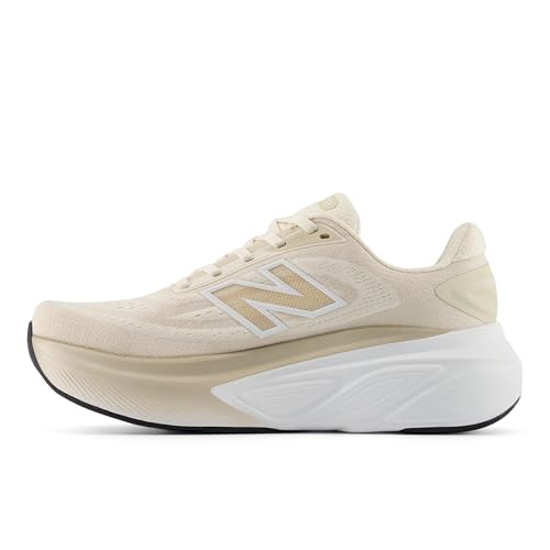 New Balance Women's Fresh Foam X More V6 Running Shoe, Permafrost/Bisque/Nb 103 White, 8 M