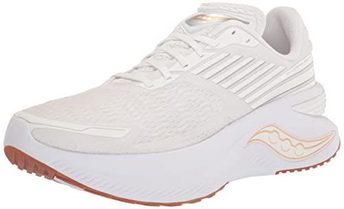 Saucony Women's Endorphin Shift 3 Running Shoe, White/Gum, 9 Medium