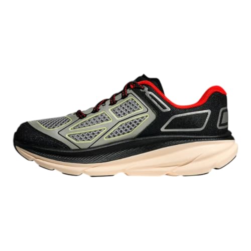 HOKA Unisex Adult Clifton One9 Lifestyle Shoes (Habanero/Black, US Footwear Size System, Adult, Men, Numeric, Mediu - alternate view 6