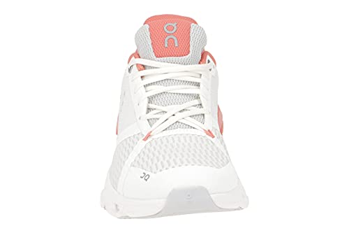 ON Running Womens Cloudflyer 2021 Road Shoes White/Coral, 10 US