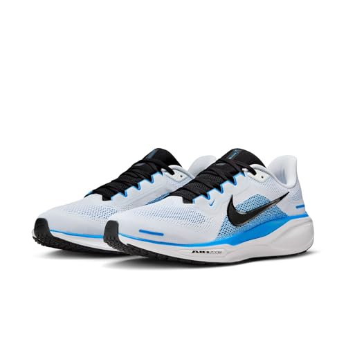 Nike Mens Pegasus 41 White/Black/Blue Hero 13 Medium