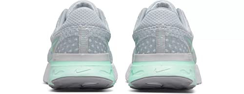Nike Women's React Infinity Flyknit 3 Running Shoes, Pure Platinum/Mint Foam-White, 10 M US
