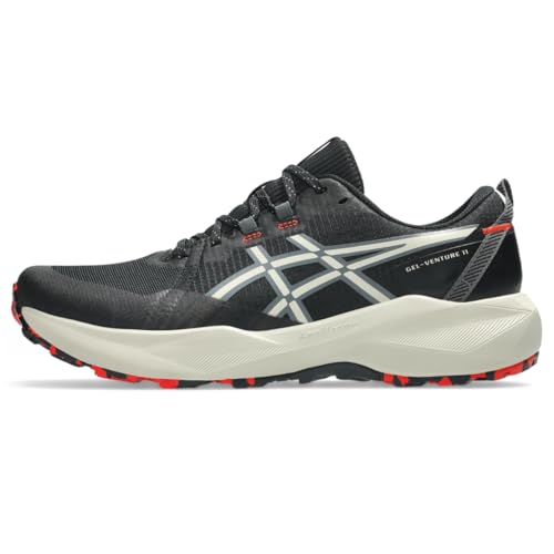 ASICS Men's Gel-Venture 11 Running Shoes, 10, Black/Light DUST