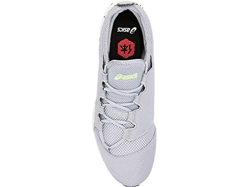 ASICS Men's HyperGEL-SAI Running Shoes, 12, MID GREY/MID GREY