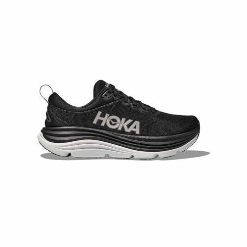 Hoka Men's Gaviota 5 Black/White 9.5 Medium - alternate view 2