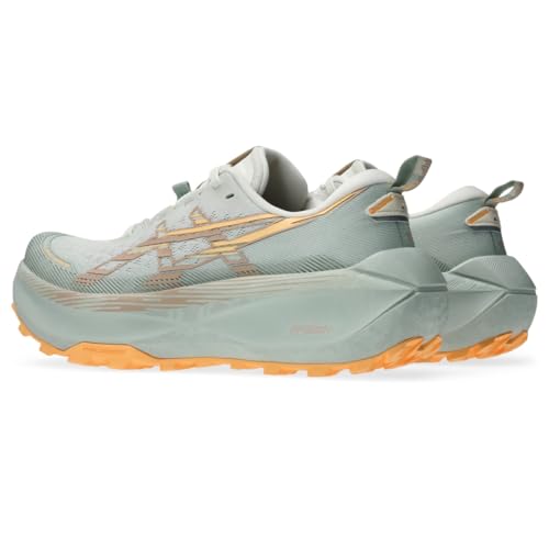 ASICS Women's Trabuco MAX 4 Trail Running Shoes, 8.5, Cream/Dusty Steppe