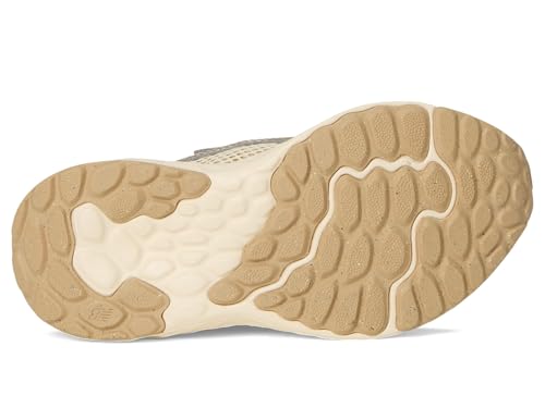 New Balance Kid's Fresh Foam Arishi Lux V1 Bungee Running Shoe, Angora/Incense/Sea Salt, 1 M Little Kid