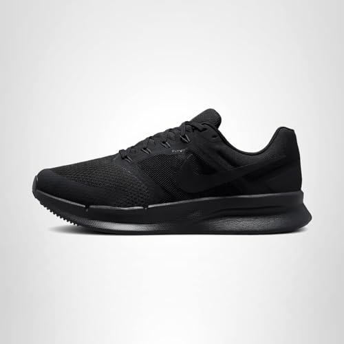 Nike Men's Run Swift 3 Road Running Shoes, Black/Black-Dark Smoke Grey, 10