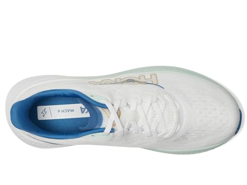 Hoka Men's Mach 6 Frost/Gold 11.5 Medium