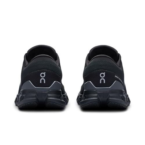 On Womens, Cloud X 4 Black/Eclipse 5 Medium
