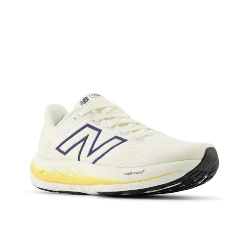 New Balance Women's Fresh Foam X Vongo V6 Running Shoe, Angora/Sea Salt/Clementine, 9.5 M