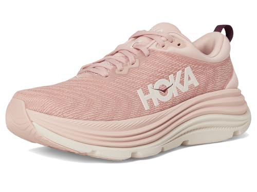 Hoka Women's Gaviota 5 Sneaker, Rose Latte/Rose Cream, 5 - alternate view 2