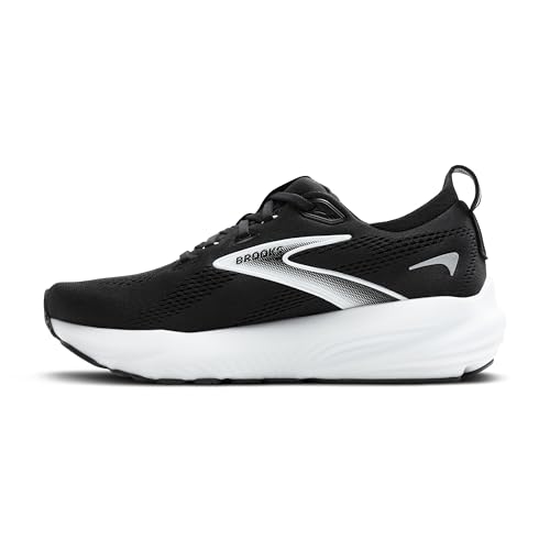 Brooks Women’s Glycerin 22 Neutral Running Shoe - Black/Grey/White - 9.5 Medium